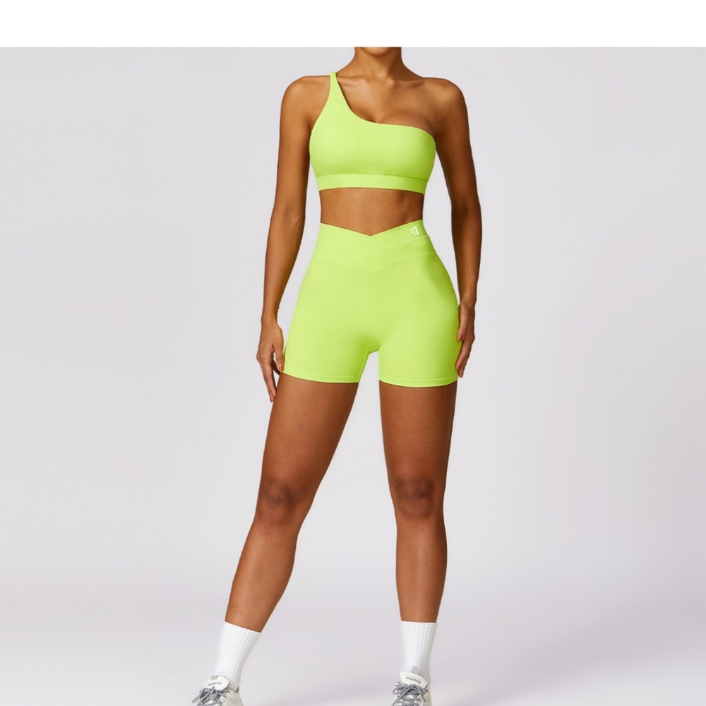2pc Crop Short Set